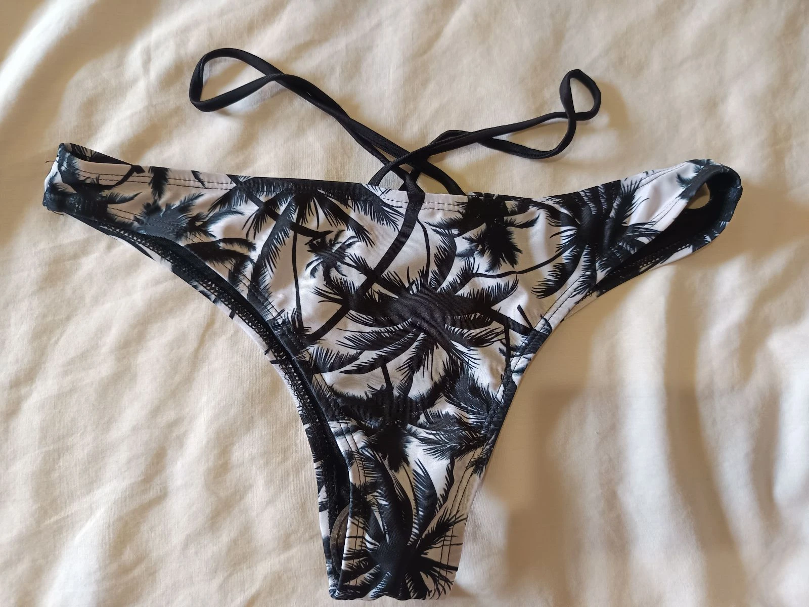 Braguita Bikini Estampa Palmeras XL Nuevo | Tropical
